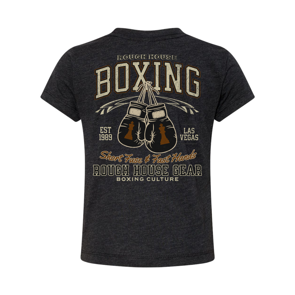 Short Fuse & Fast Hands | Youth Boxing Shirt | ROUGH HOUSE GEAR