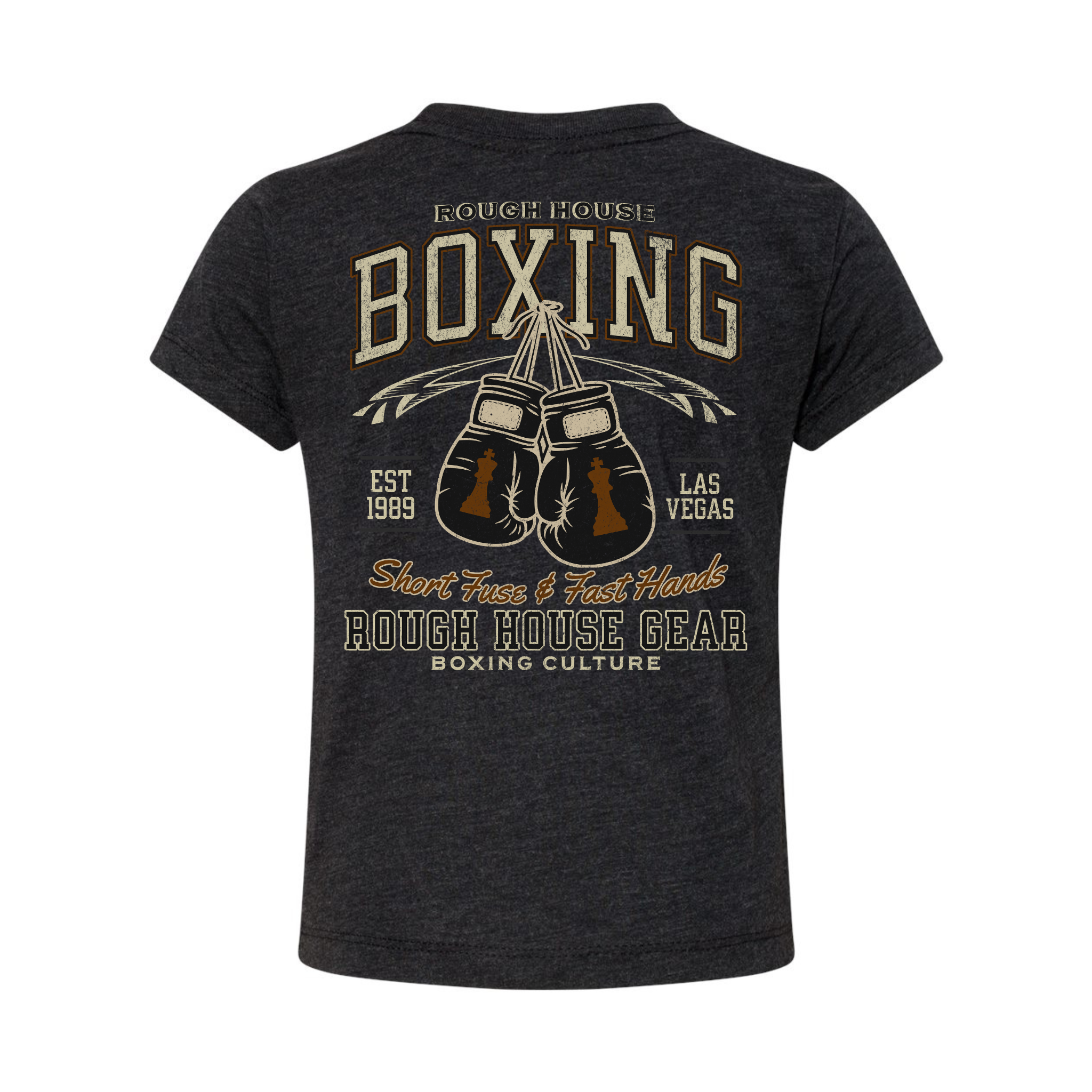 Short Fuse & Fast Hands | Youth Boxing Shirt | ROUGH HOUSE GEAR