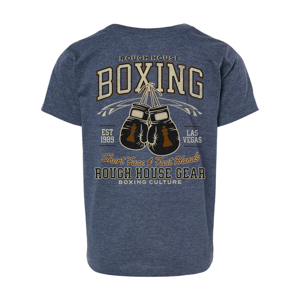Short Fuse & Fast Hands | Youth Boxing Shirt | ROUGH HOUSE GEAR