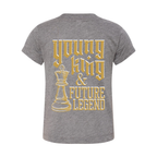 Young King & Future Legend | Toddler Essentials Shirt | ROUGH HOUSE GEAR