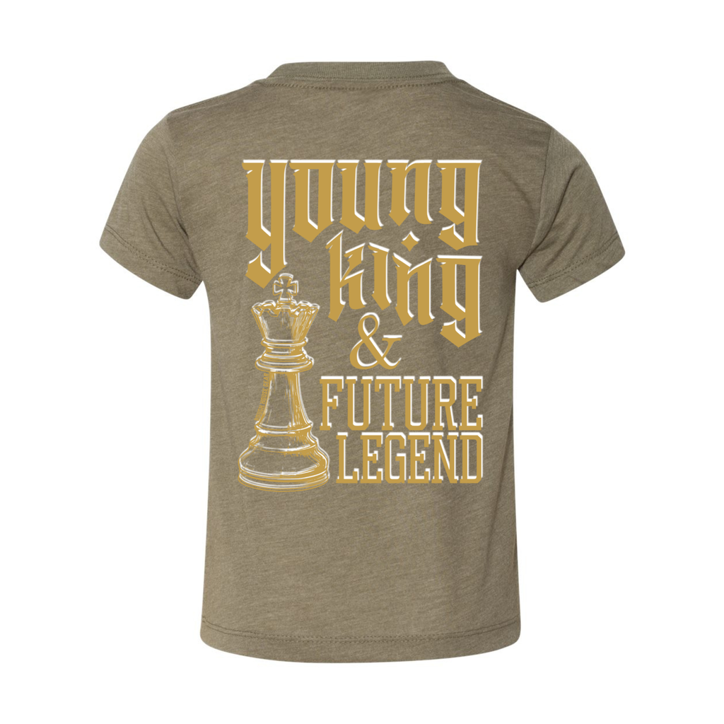 Young King & Future Legend | Toddler Essentials Shirt | ROUGH HOUSE GEAR