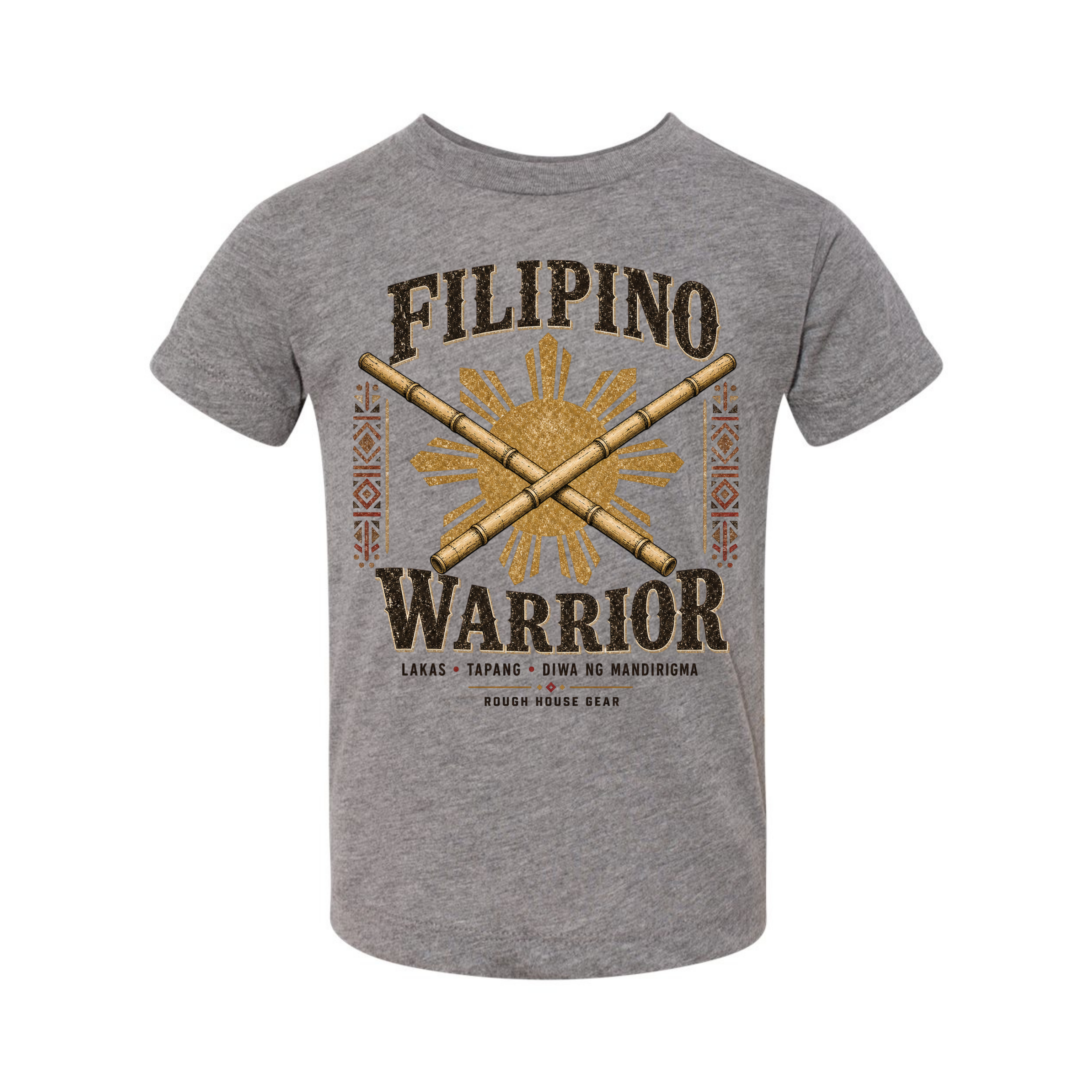 Filipino Warrior | Toddler Filipino Shirt | ROUGH HOUSE GEAR
