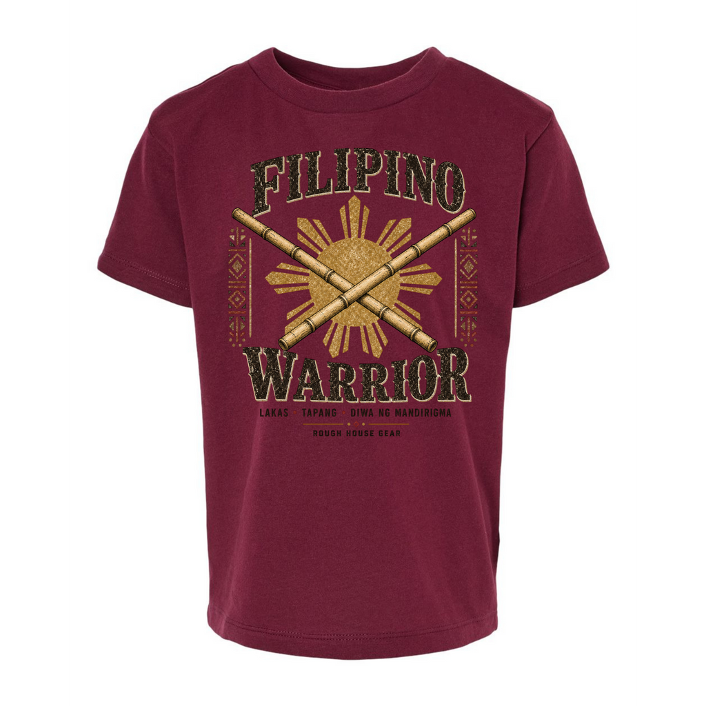 Filipino Warrior | Toddler Filipino Shirt | ROUGH HOUSE GEAR