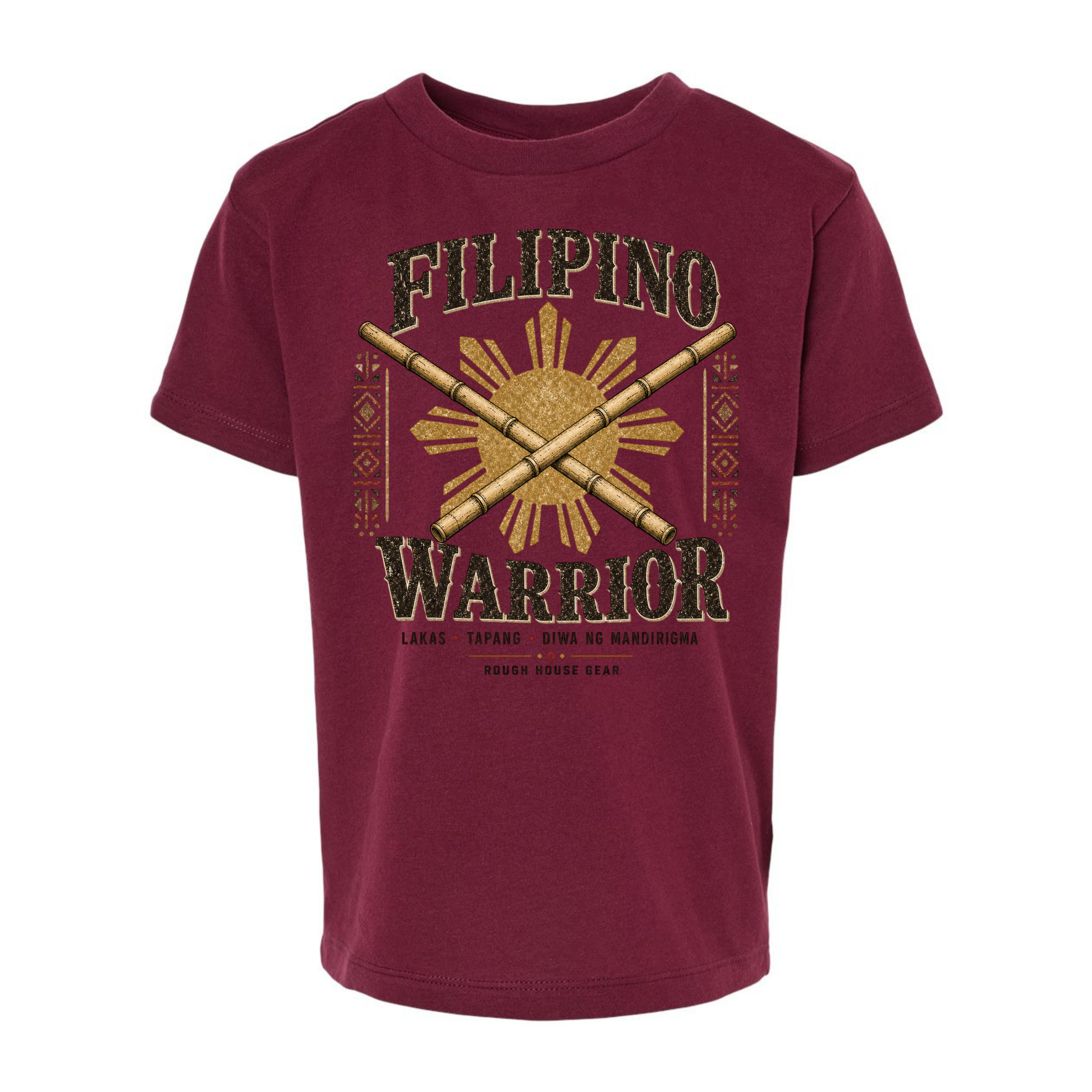 Filipino Warrior | Toddler Filipino Shirt | ROUGH HOUSE GEAR
