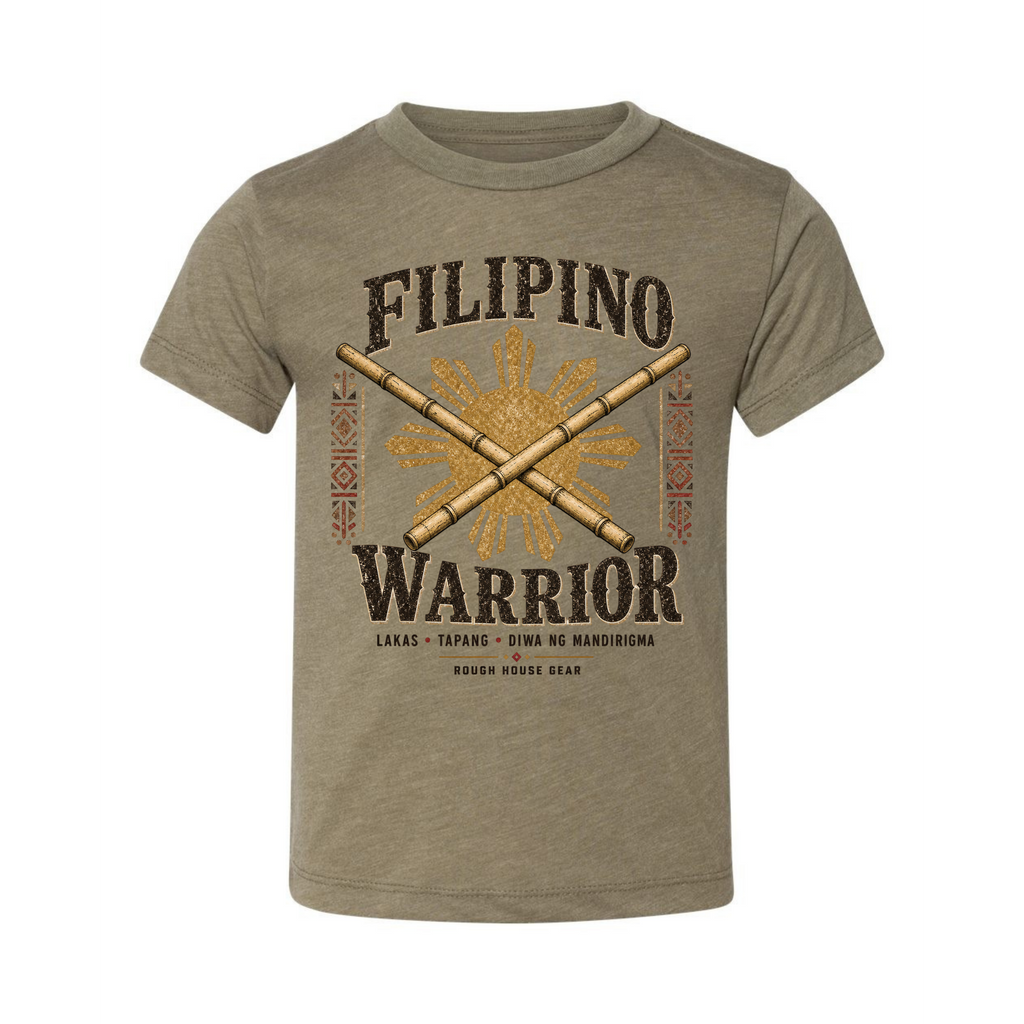 Filipino Warrior | Toddler Filipino Shirt | ROUGH HOUSE GEAR