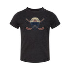 Hard Hits & Early Habits | Toddler Hockey Shirt | ROUGH HOUSE GEAR
