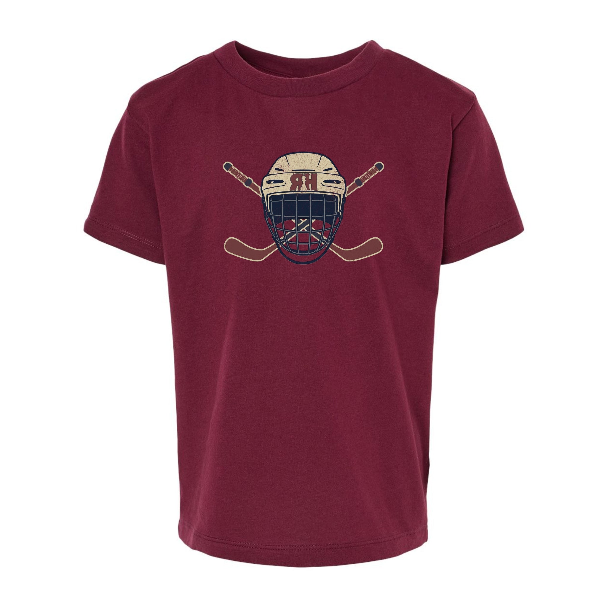 Hard Hits & Early Habits | Toddler Hockey Shirt | ROUGH HOUSE GEAR
