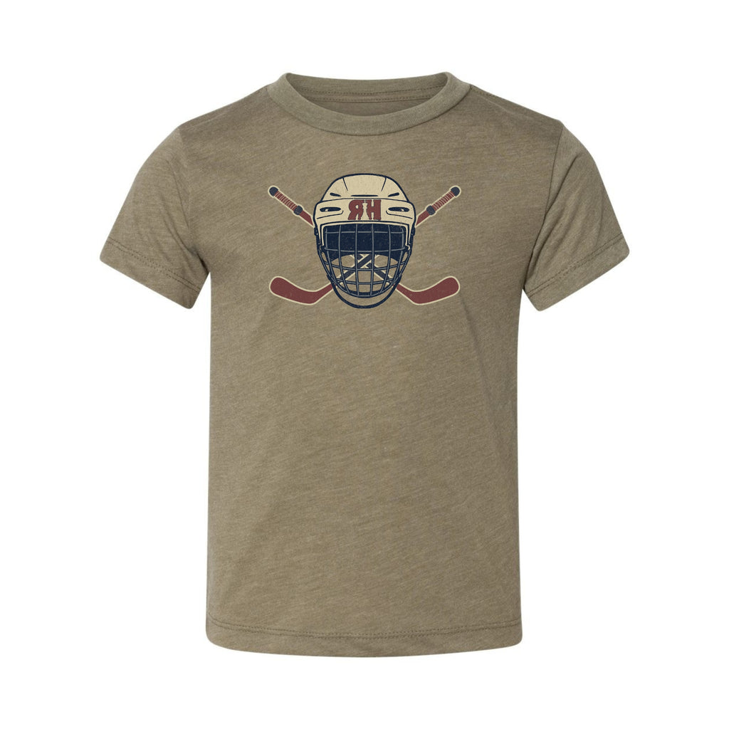 Hard Hits & Early Habits | Toddler Hockey Shirt | ROUGH HOUSE GEAR