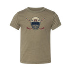 Hard Hits & Early Habits | Toddler Hockey Shirt | ROUGH HOUSE GEAR