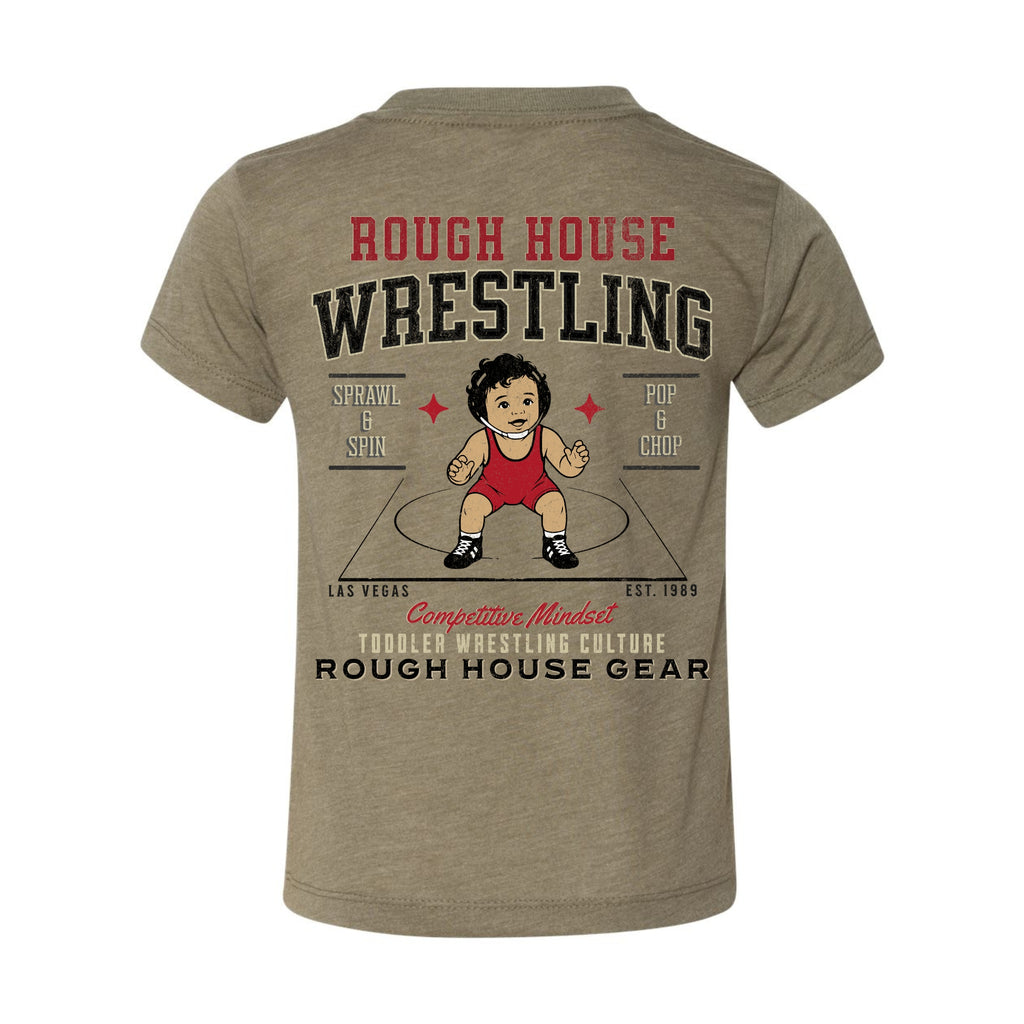 Sprawl & Spin | Toddler Wrestling Shirt | ROUGH HOUSE GEAR